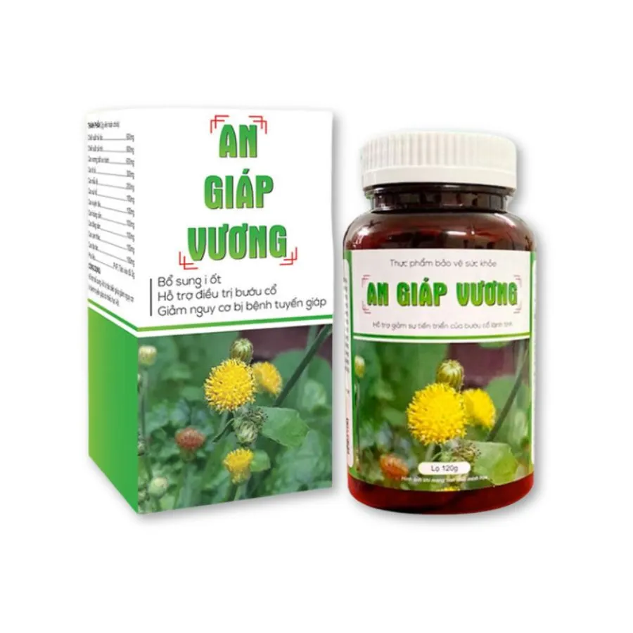 Viên uống An Giáp Vương hỗ trợ các bệnh lý tuyến giáp, ngăn ngừa bướu cổ (90g)