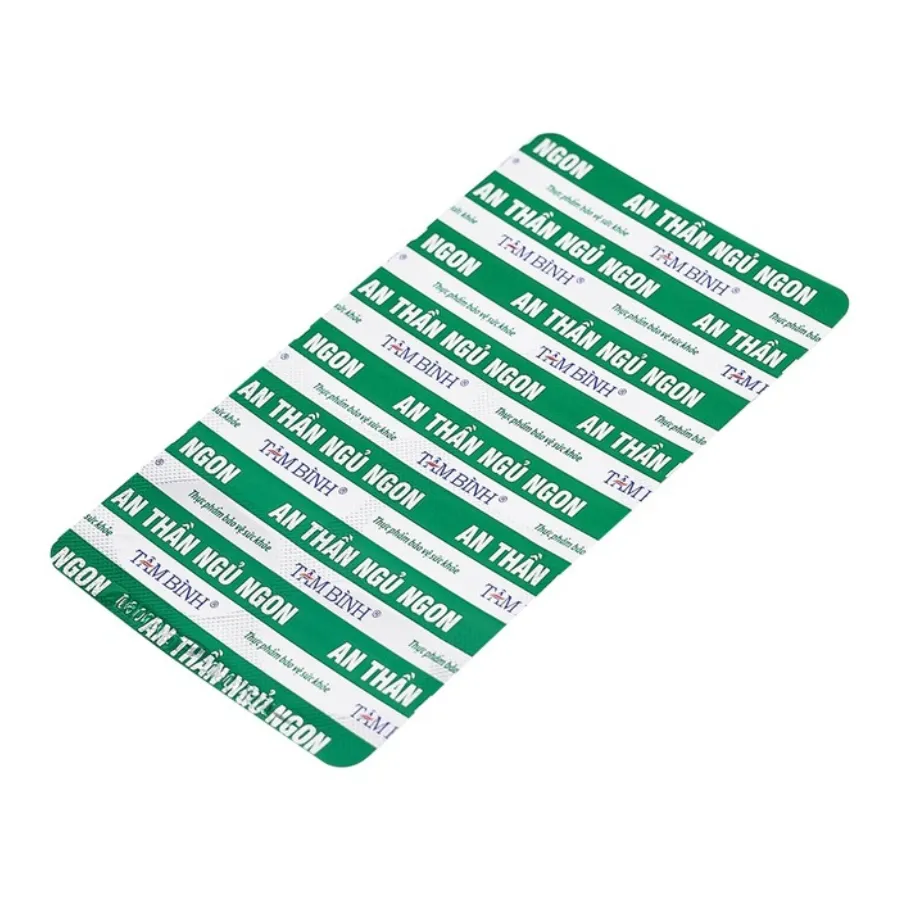VIÊN UỐNG HỖ TRỢ GIẢM MẤT NGỦ AN THẦN NGỦ NGON TÂM BÌNH 2X10 9