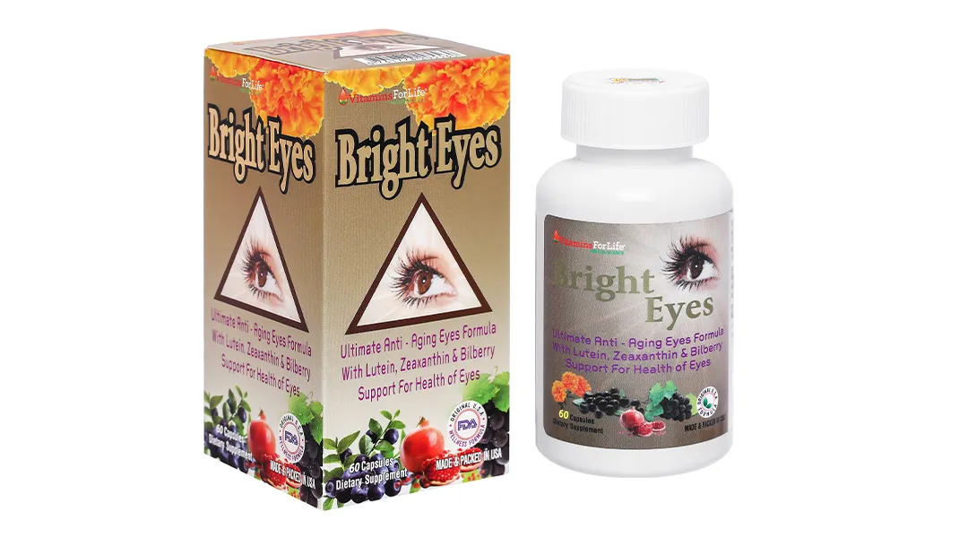 Viên Uống Bổ Mắt Vitamins For Life Bright Eye hộp 60 viên 2