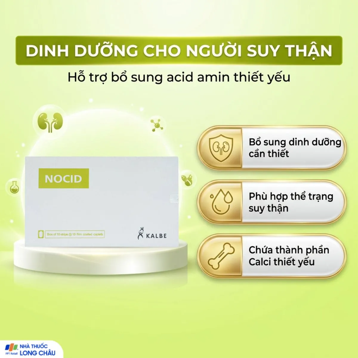 Thực phẩm bảo vệ sức khỏe NOCID (100 viên) 3