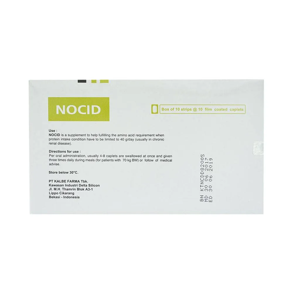 Thực phẩm bảo vệ sức khỏe NOCID (100 viên) 7