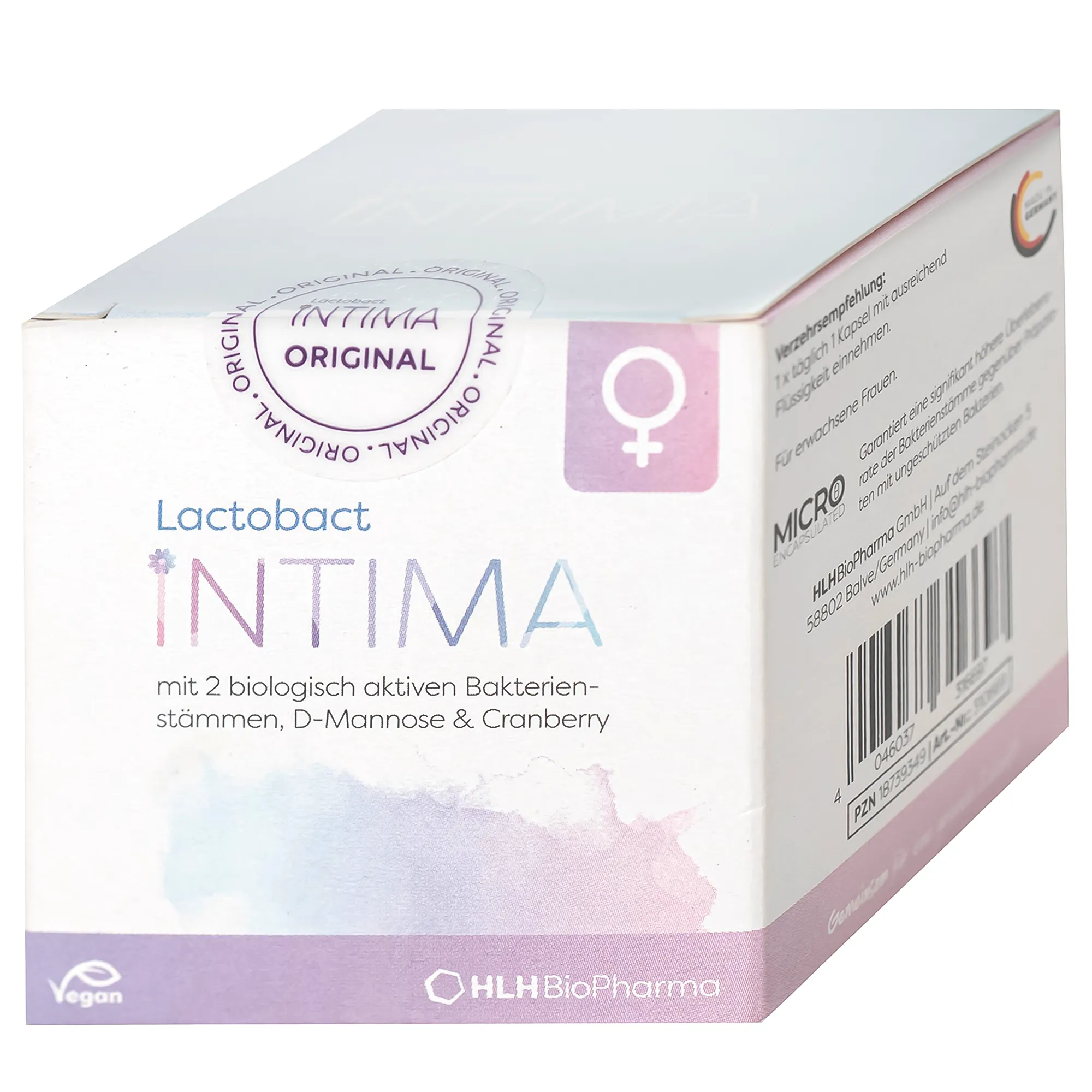 VIÊN UỐNG BỔ SUNG LỢI KHUẨN CHO PHỤ NỮ LACTOBACT INTIMA 60V 9