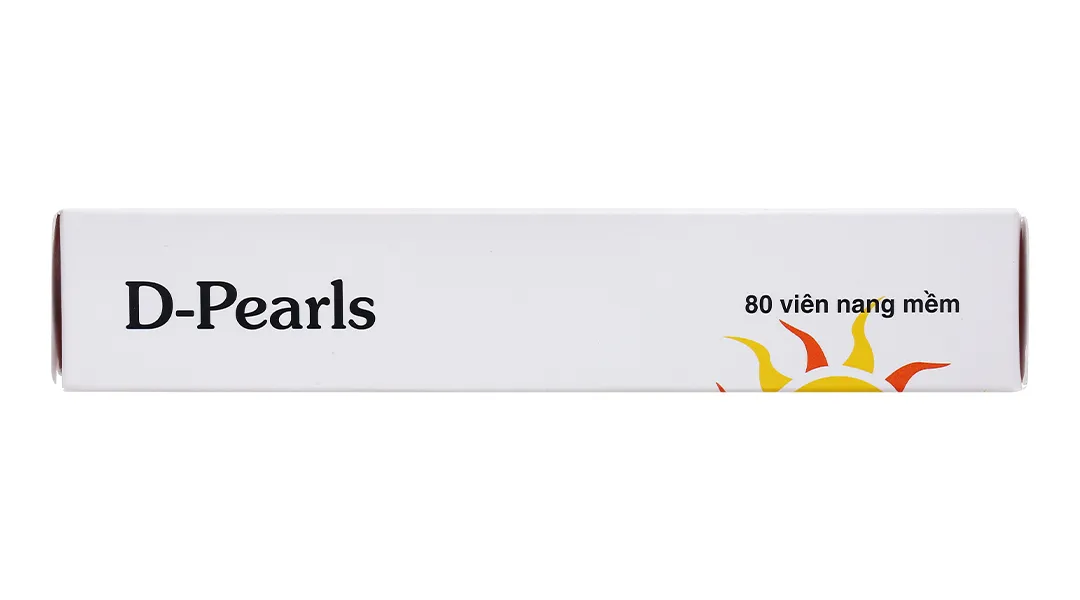 Viên Uống Bổ Sung Vitamin D3 Pharma Nord D-Pearls hộp 80 viên 4