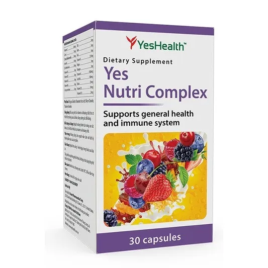 Viên uống bổ sung Vitamin Yes Nutri Complex (Hộp 30 viên) 2