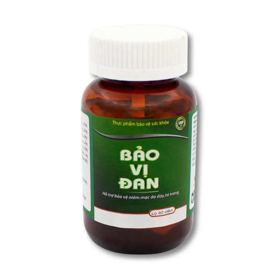 Viên uống Bảo Vị Đan - Hỗ trợ bệnh dạ dày, tá tràng (Hộp 60 viên)