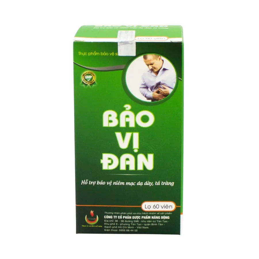 Viên uống Bảo Vị Đan - Hỗ trợ bệnh dạ dày, tá tràng (Hộp 60 viên) 3