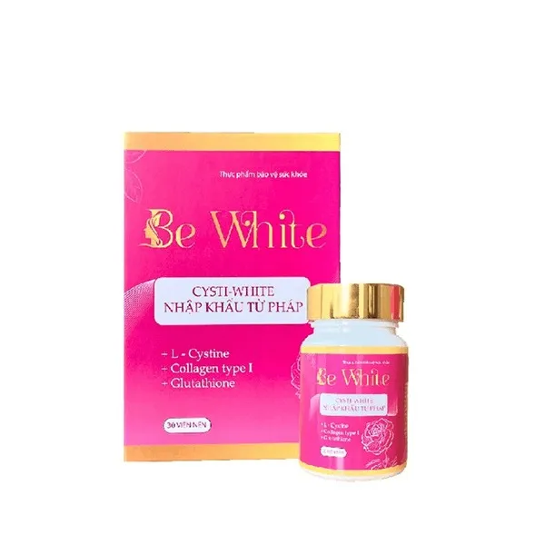 Viên uống Be White giúp tăng độ đàn hồi cho da, giảm lão hoá da (Hộp 30 viên)