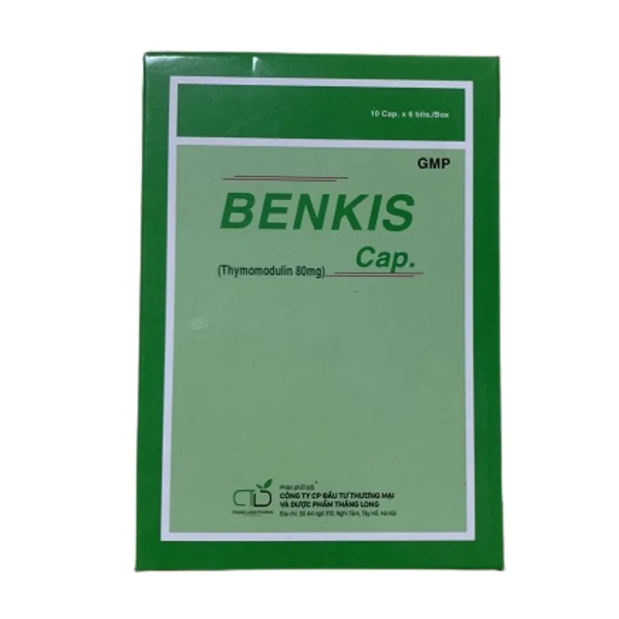 Viên Uống Benkis - Tăng Đề Kháng và Miễn Dịch (Hộp 60 Viên)