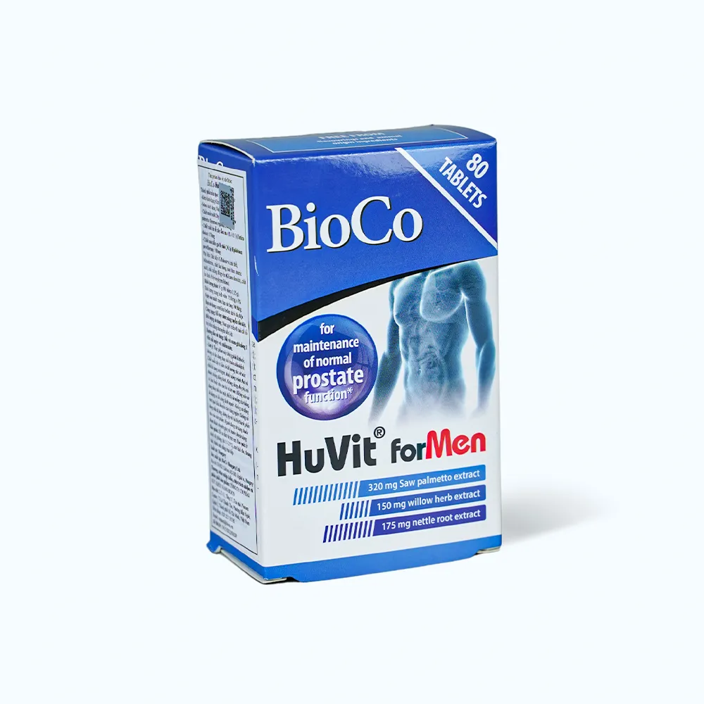 Viên uống Bioco Huvit (hộp 80 viên) giúp an thần, cải thiện giấc ngủ 3