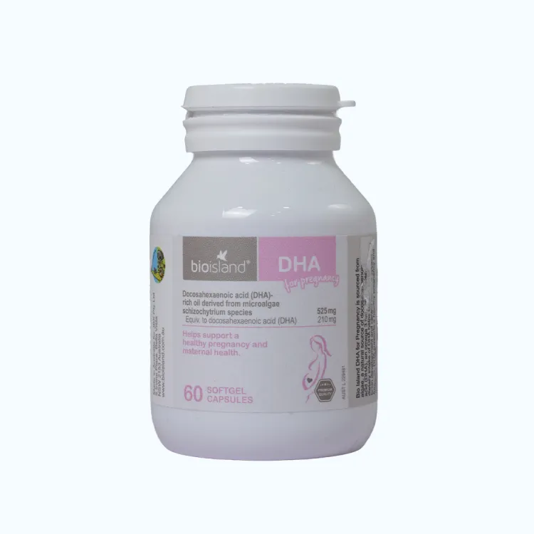 Viên uống Bioisland DHA For Pregnancy hỗ trợ thai kỳ (60 viên)