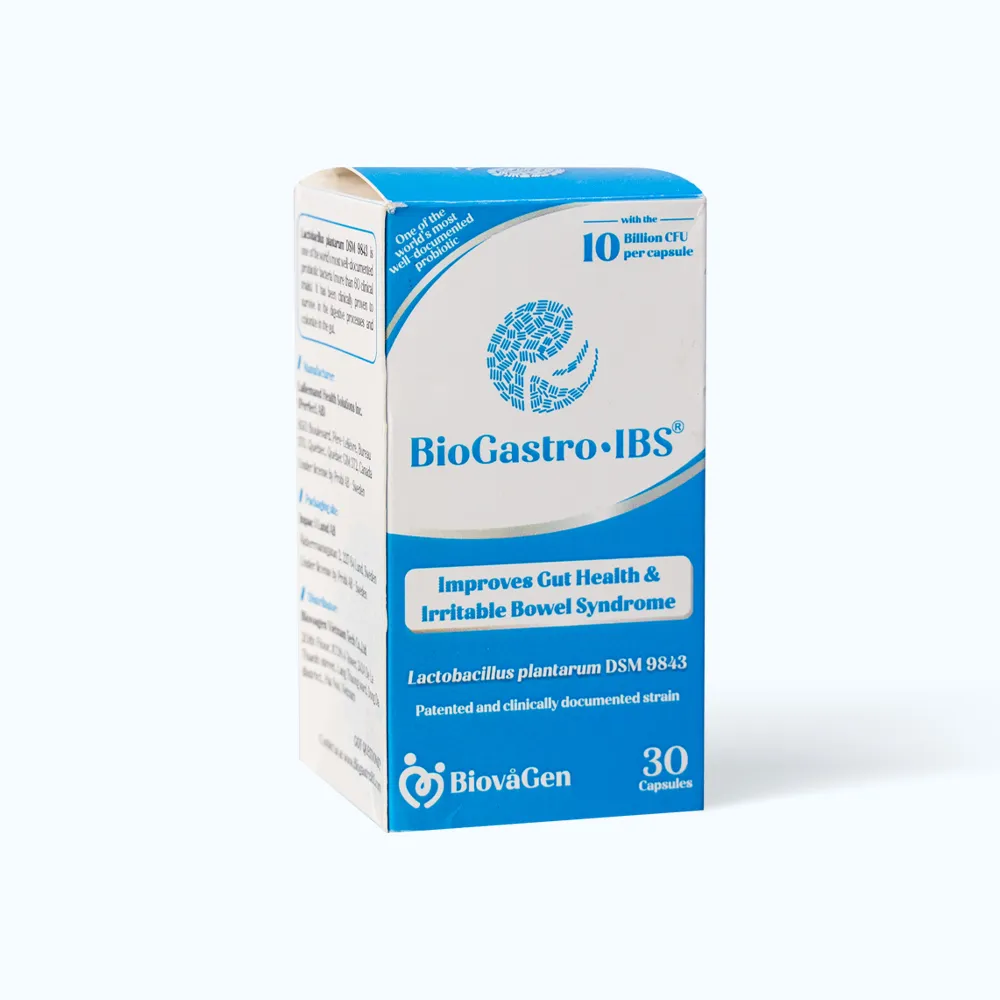 Viên uống BiovaGen Biogastro IBS (Hộp 30 viên) giúp hỗ trợ tiêu hóa 2