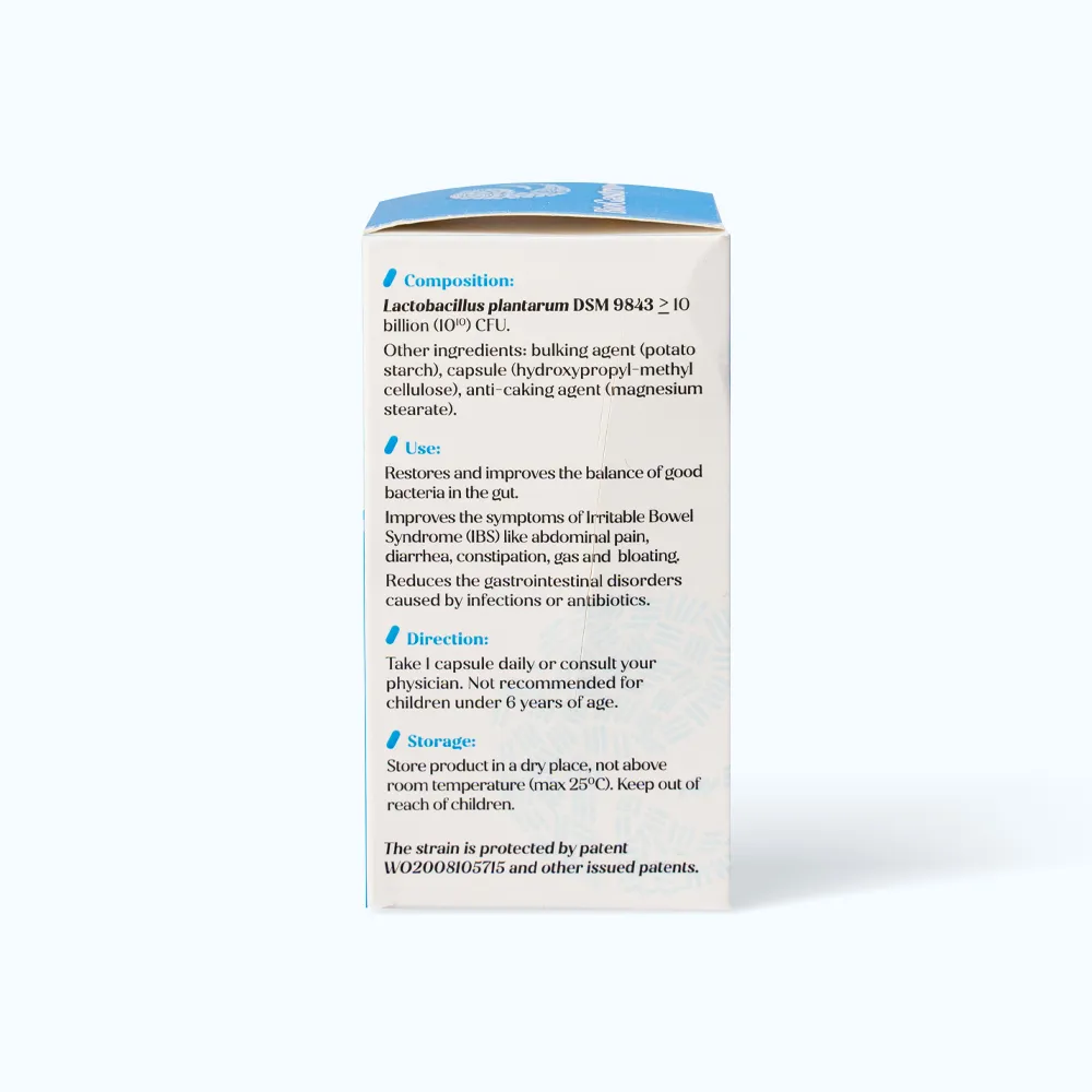 Viên uống BiovaGen Biogastro IBS (Hộp 30 viên) giúp hỗ trợ tiêu hóa 4