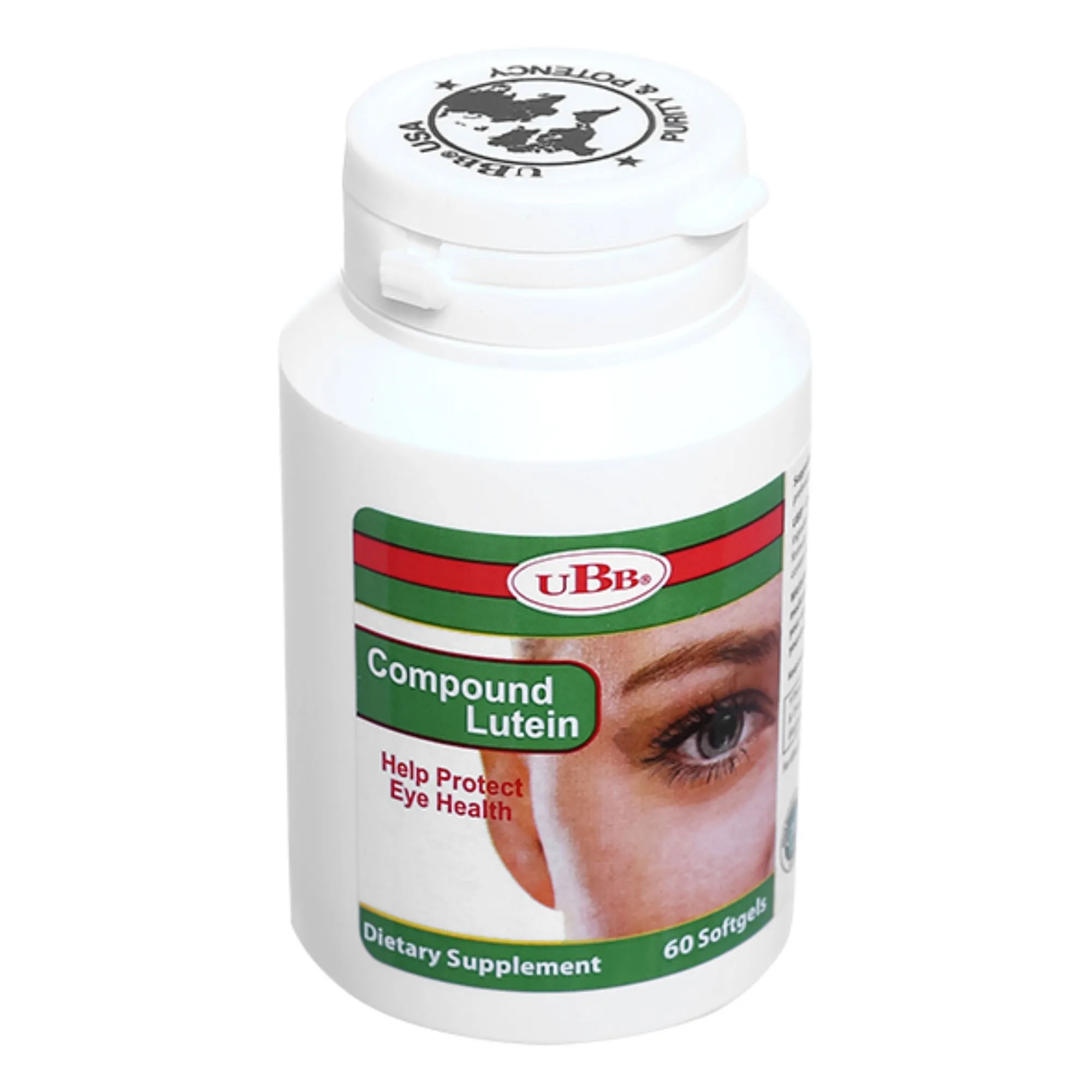Viên uống Compound Lutein UBB – Bảo vệ mắt, chống ánh sáng xanh, hỗ trợ thị lực (60 viên) 2