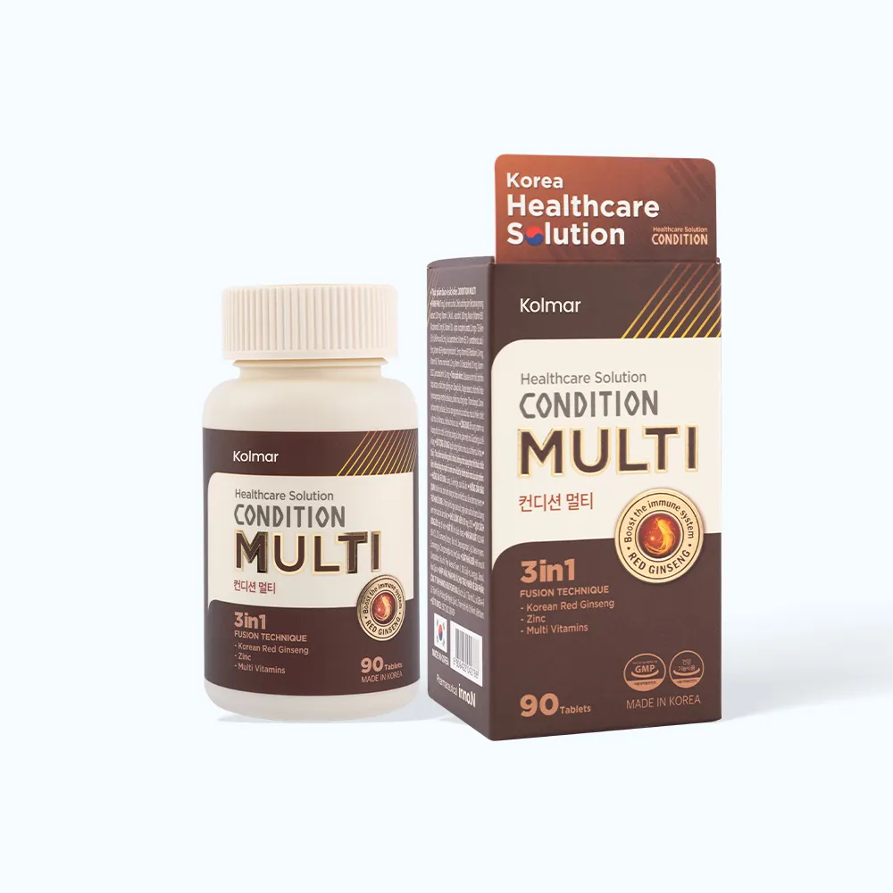 Viên uống Condition Multi (hộp 90 viên) giúp tăng đề kháng và giảm mệt mỏi