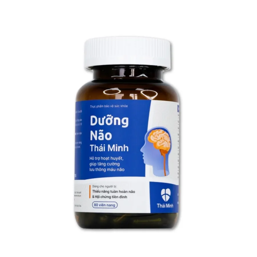 Viên uống Dưỡng Não Thái Minh (Hộp 20 viên) giúp hỗ trợ hoạt huyết bổ não 2
