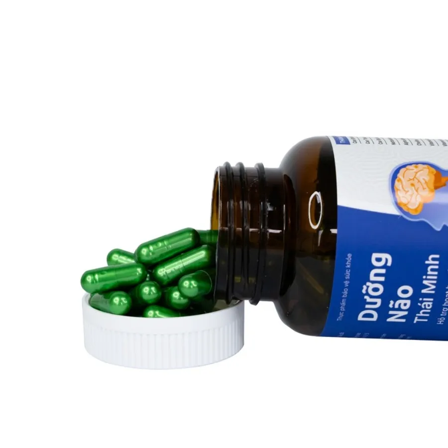 Viên uống Dưỡng Não Thái Minh (Hộp 20 viên) giúp hỗ trợ hoạt huyết bổ não 6