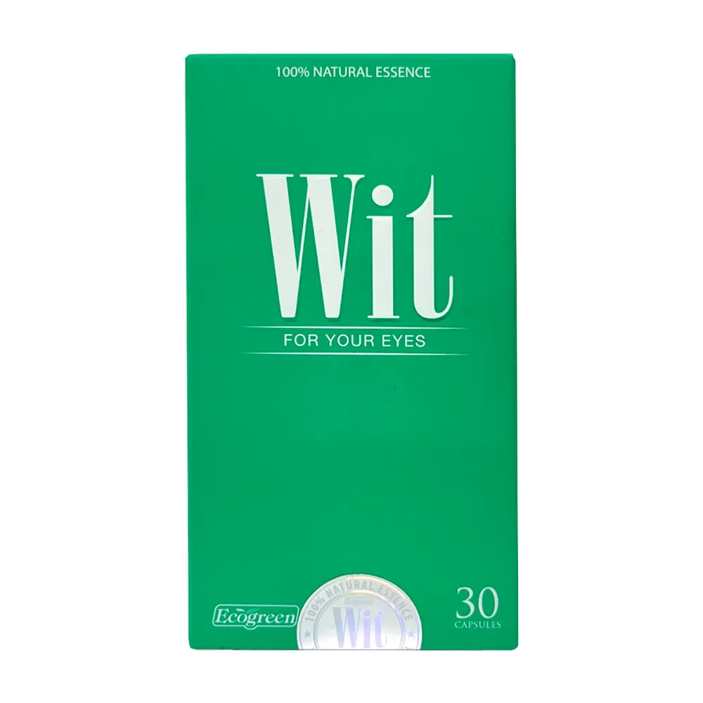 Viên uống Ecogreen WIT For Your Eyes (Hộp 30 viên) hỗ trợ sức khỏe mắt