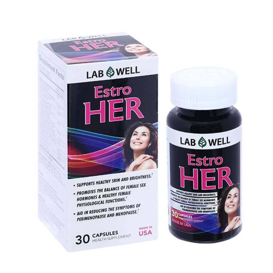 Viên uống Estro Her tăng cường sinh lý nữ (30 viên)