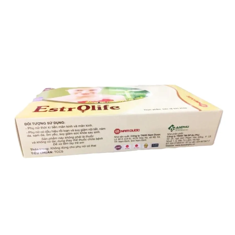 Viên uống Estrolife hỗ trợ sinh lý nữ, phù hợp cho phụ nữ mãn kinh và tiền mãn kinh (Hộp 30 viên) 2