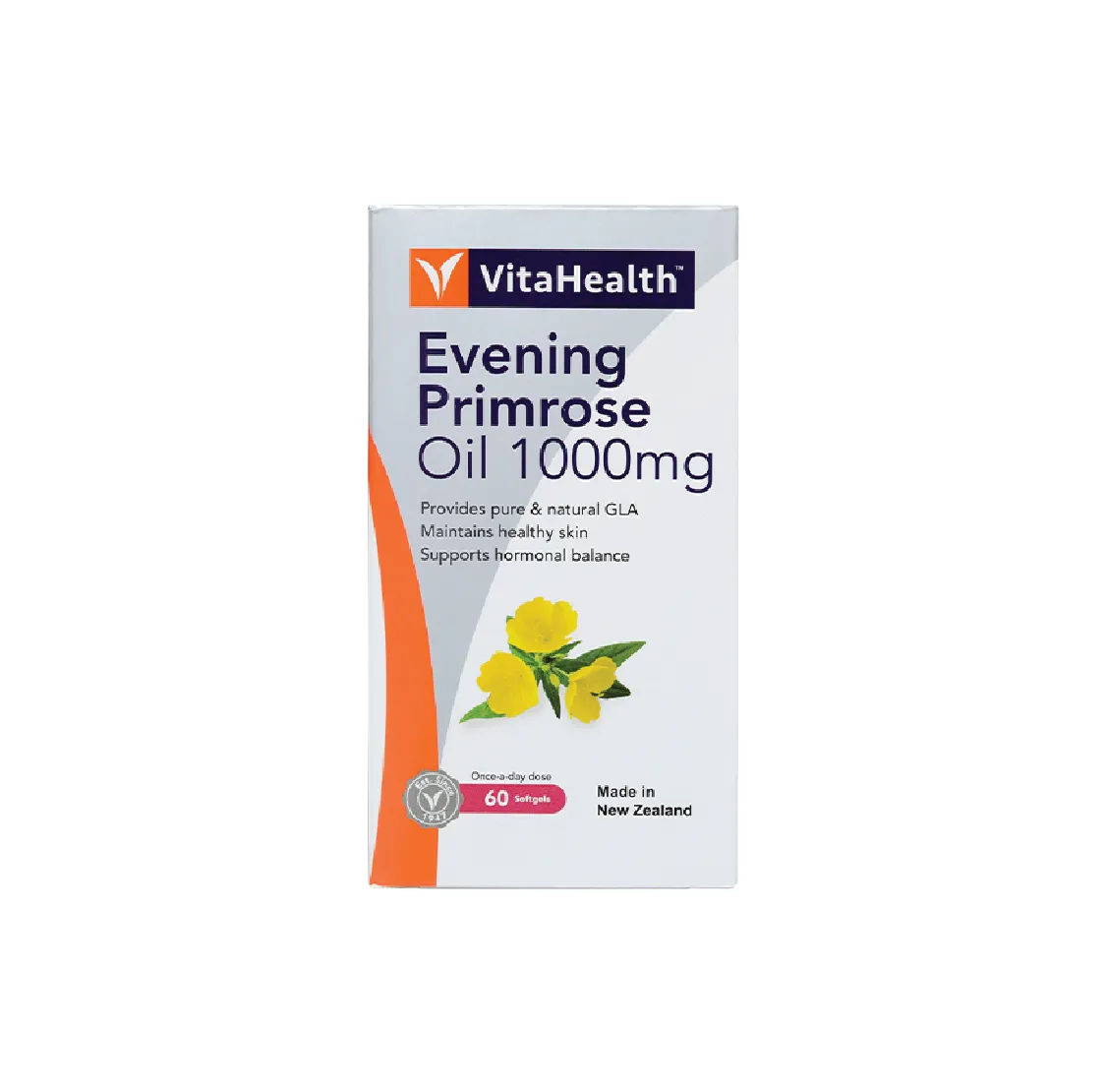 Thực phẩm bảo vệ sức khoẻ VitaHealth Evening Primrose Oil 1000mg hỗ trợ cân bằng nội tiết tố (Hộp 60 viên) 3