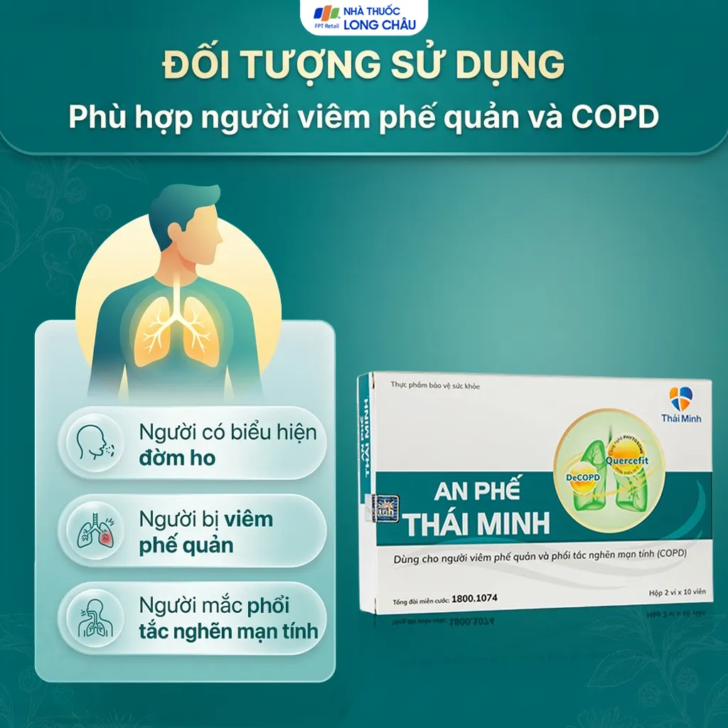 Viên uống Thái Minh An Phế hỗ trợ giảm đàm, giảm ho (Hộp 20 viên) 4