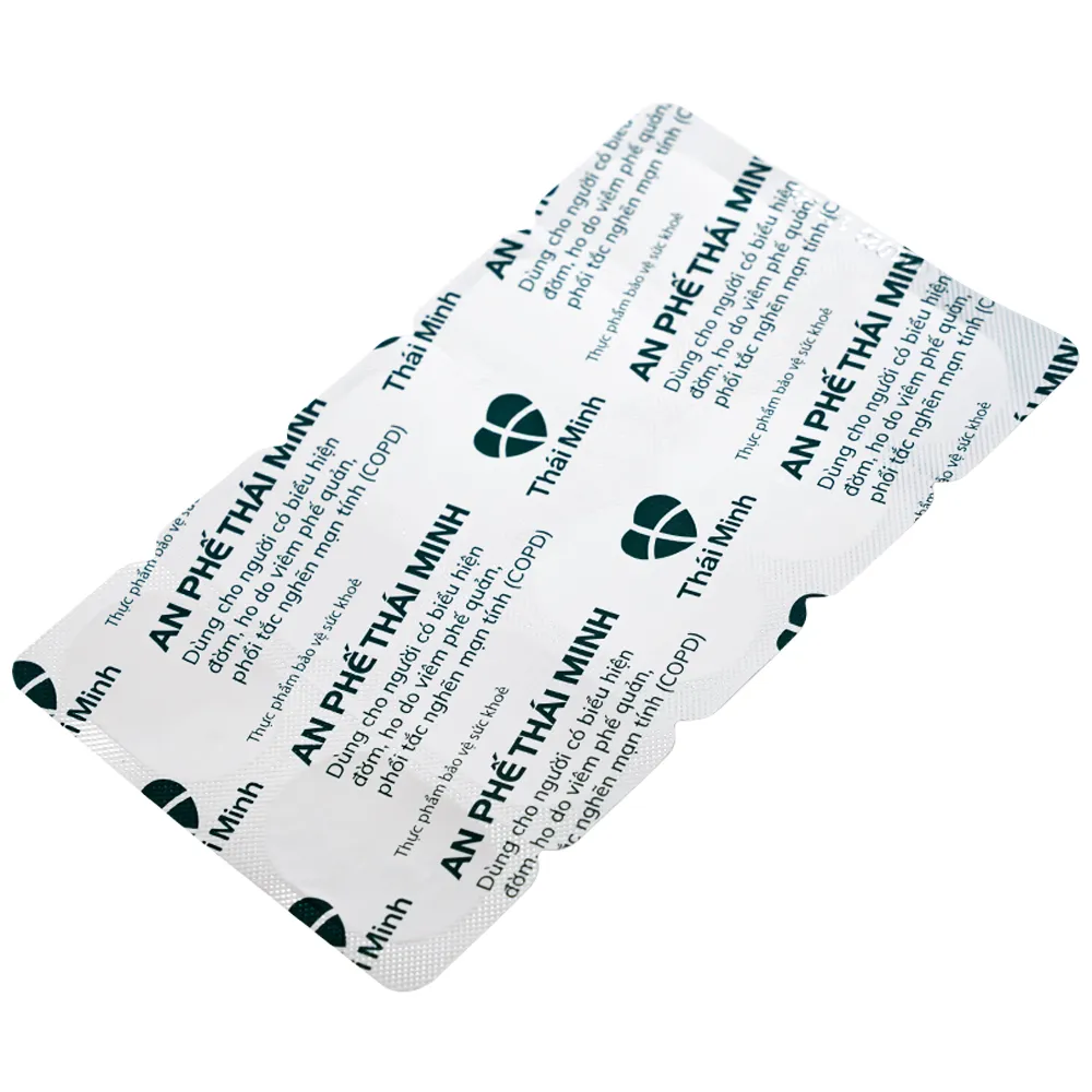 Viên uống Thái Minh An Phế hỗ trợ giảm đàm, giảm ho (Hộp 20 viên) 9
