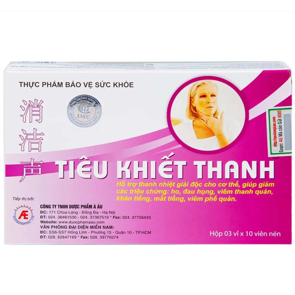 Thực phẩm bảo vệ sức khỏe Tiêu Khiết Thanh (30 viên) 7