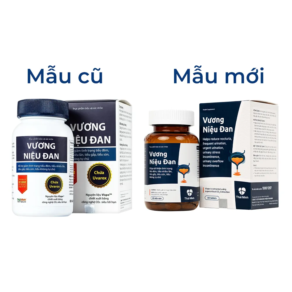 VIÊN UỐNG GIẢM TIỂU ĐÊM VƯƠNG NIỆU ĐAN THÁI MINH 2X10 6