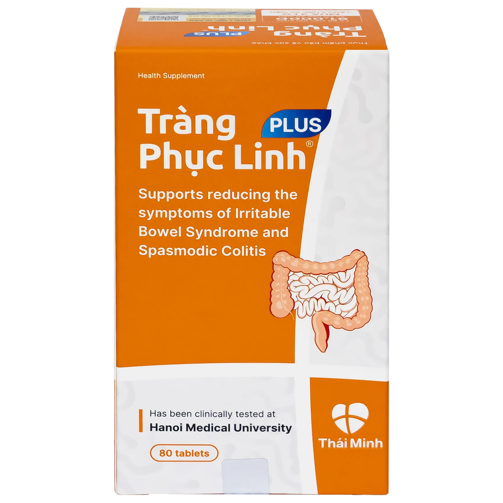 VIÊN UỐNG GIẢM TRIỆU CHỨNG RUỘT KÍCH THÍCH TRÀNG PHỤC LINH PLUS THÁI MINH 2X10 5