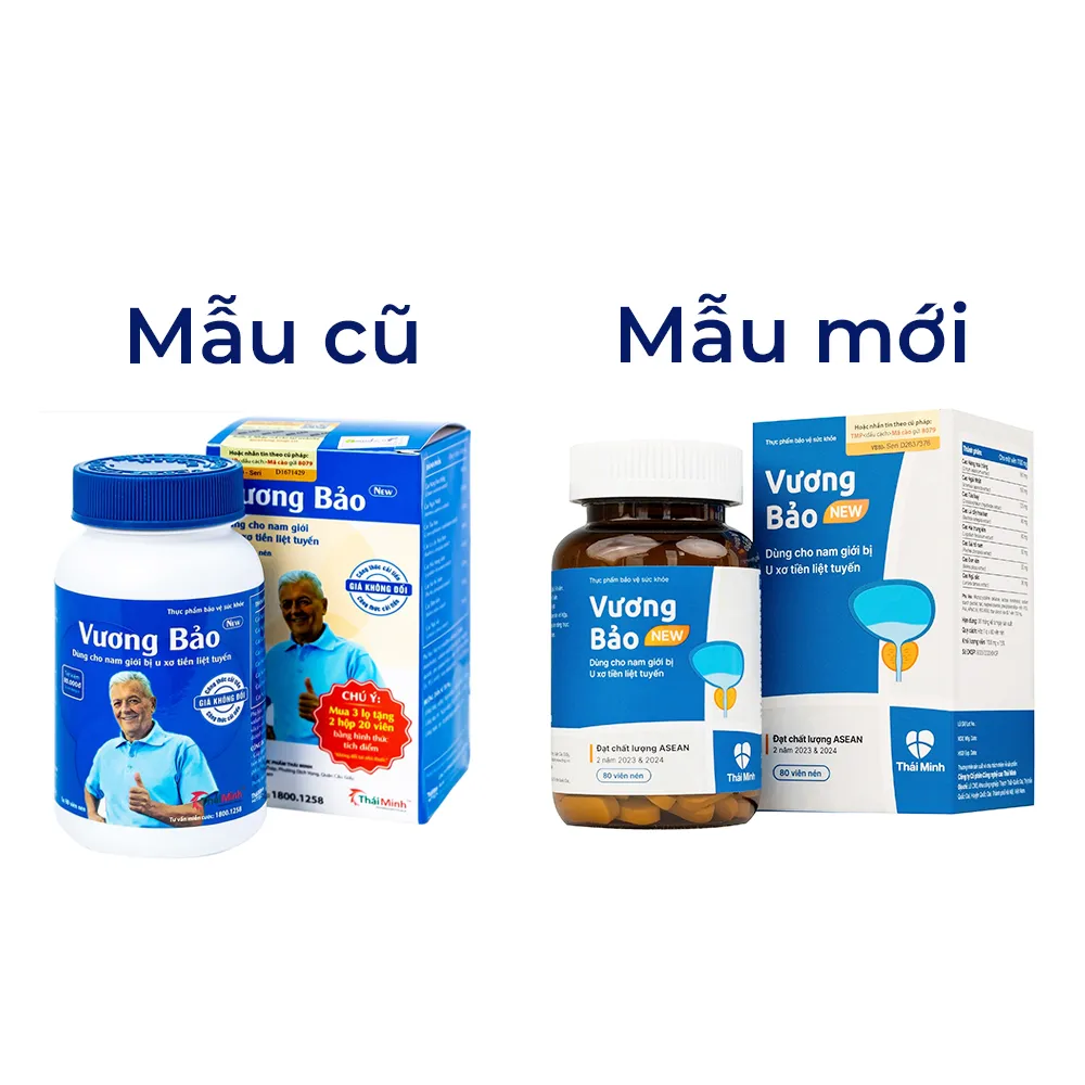 VIÊN UỐNG GIẢM U XƠ TIỀN LIỆT TUYẾN VƯƠNG BẢO NEW THÁI MINH 2X10 2