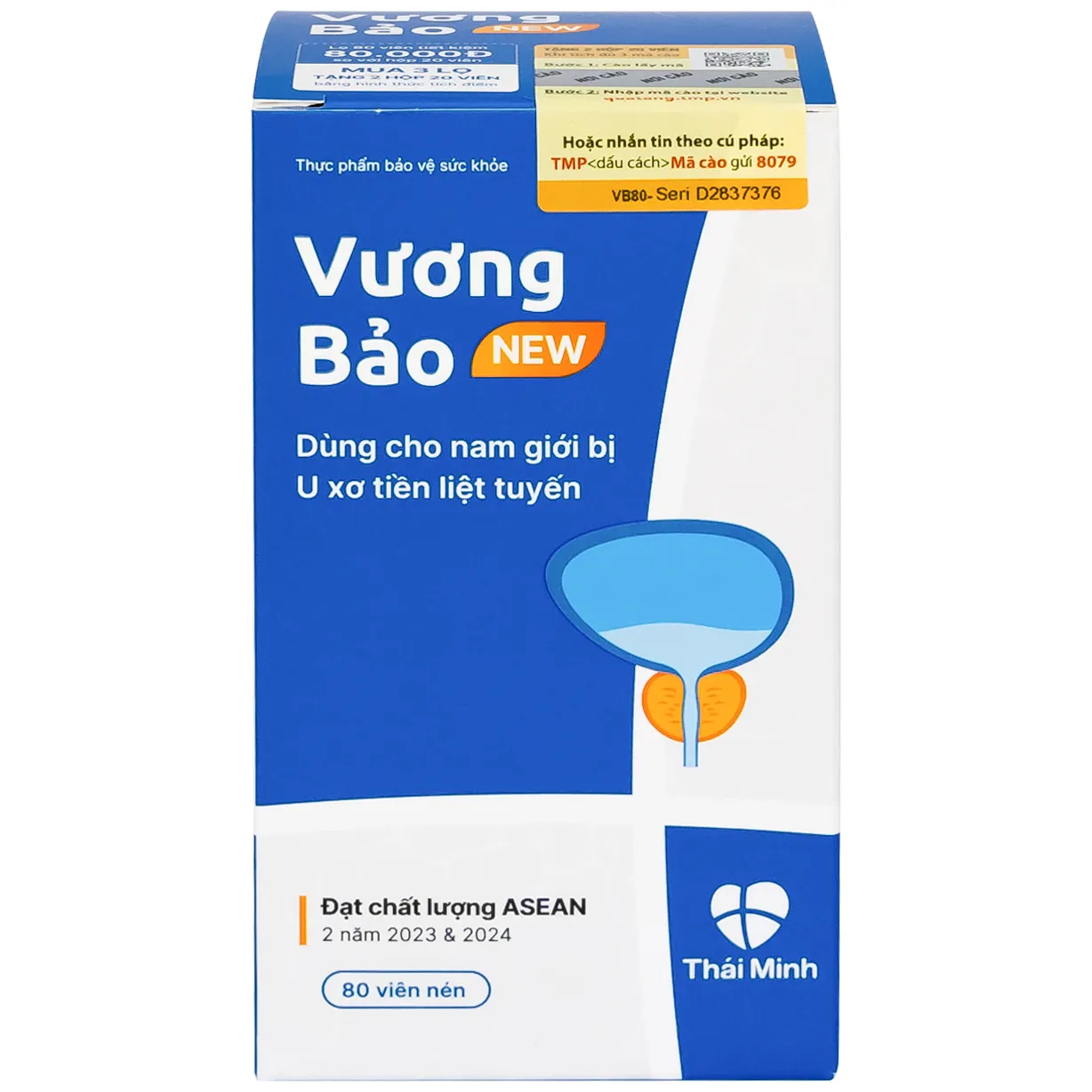 VIÊN UỐNG GIẢM U XƠ TIỀN LIỆT TUYẾN VƯƠNG BẢO NEW THÁI MINH 2X10 4