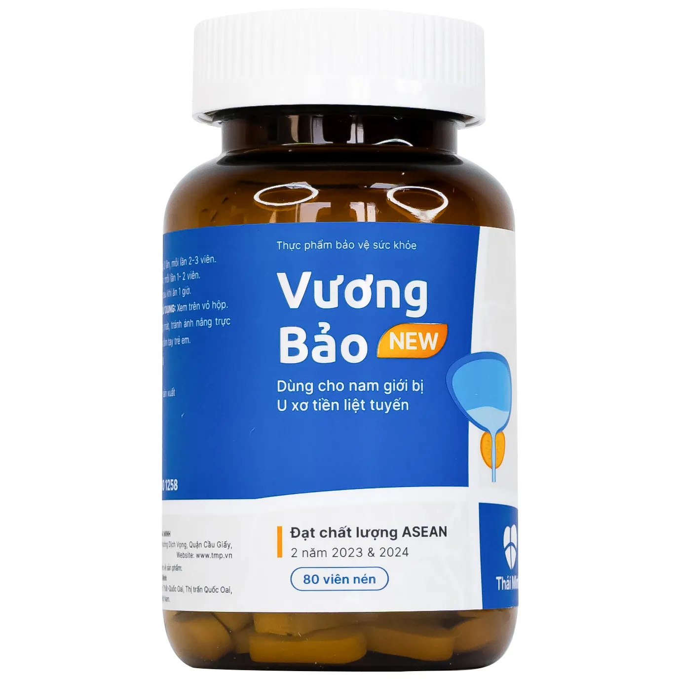 VIÊN UỐNG GIẢM U XƠ TIỀN LIỆT TUYẾN VƯƠNG BẢO NEW THÁI MINH 2X10 9