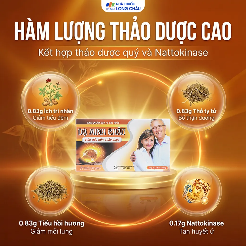 Thực phẩm bảo vệ sức khỏe Dạ Minh Châu (12 viên) 3