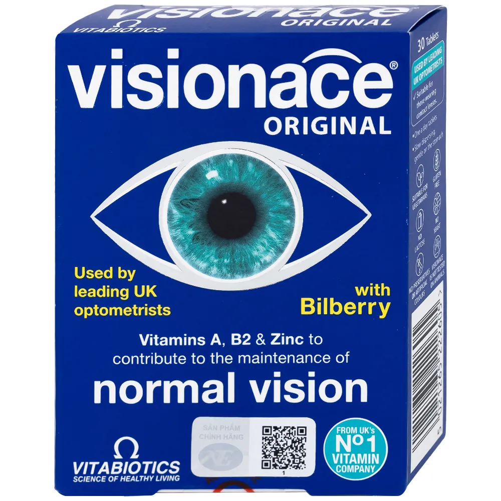 Viên uống VITABIOTICS Visionace Original