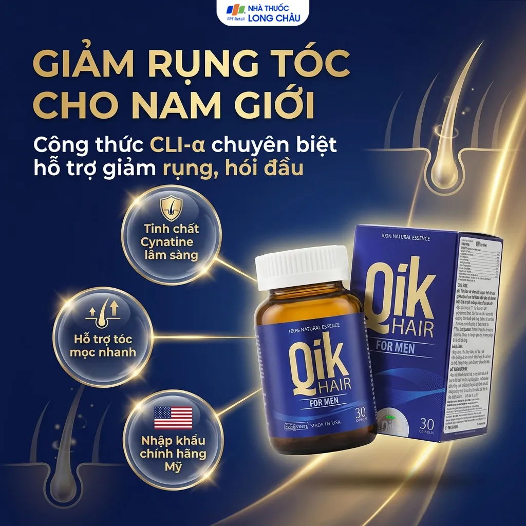 Qik For Men lọ 30 viên 2