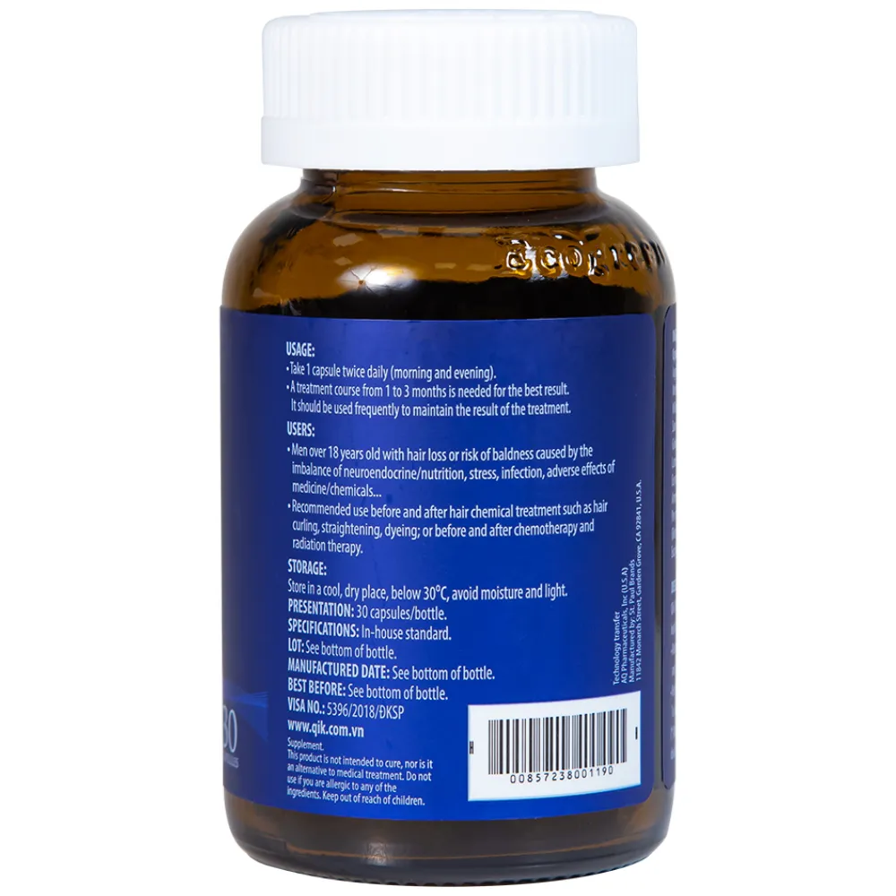 Qik For Men lọ 30 viên 9