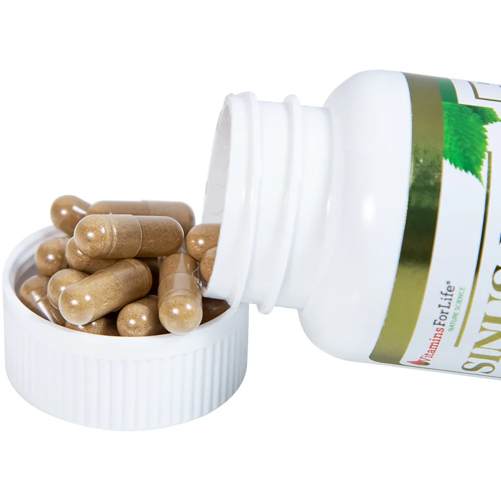 VIÊN UỐNG HỖ TRỢ ĐƯỜNG HÔ HẤP- VIÊM XOANG-VIÊM MŨI DỊ ỨNG SINUS NOSE VITAMINS FOR LIFE 60V 7