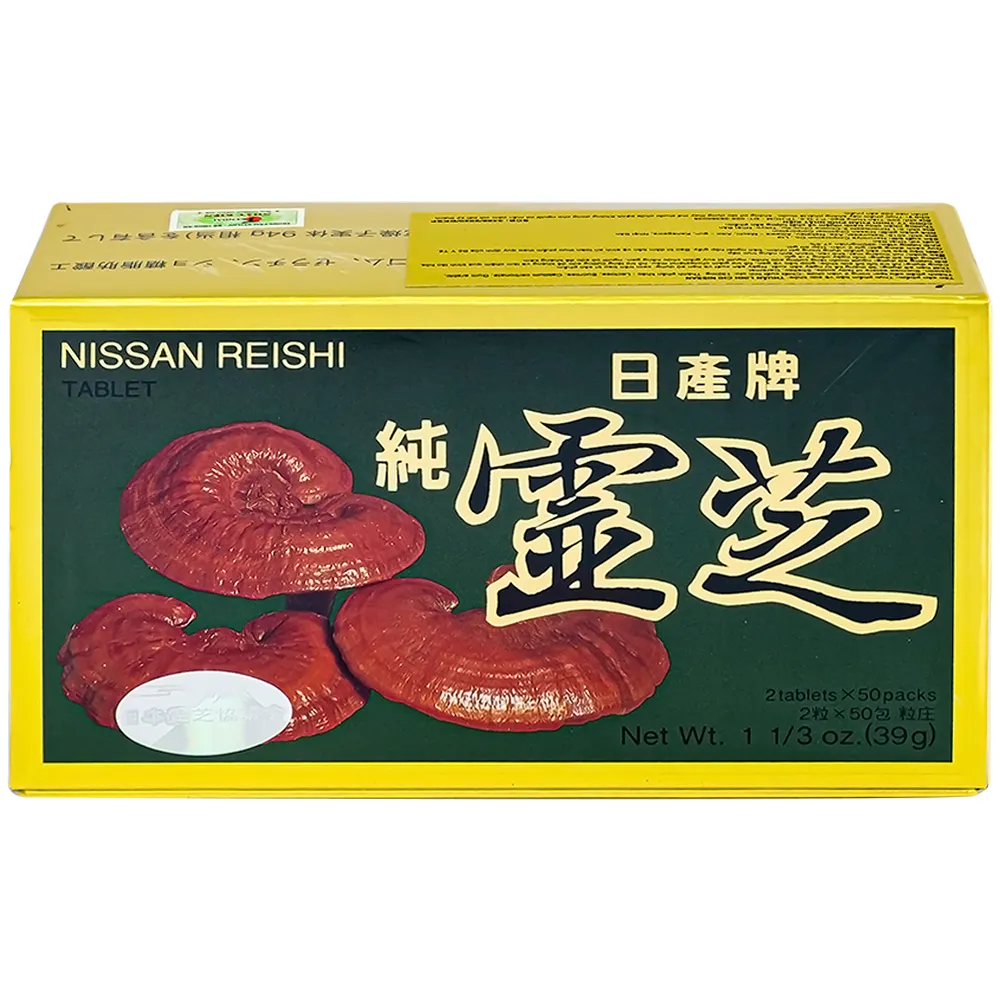 Viên uống Thuần Linh Chi Nissan hỗ trợ bồi bổ sức khỏe, giúp bảo vệ gan (50 gói) 6
