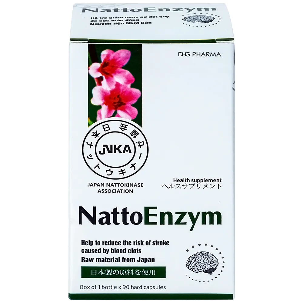 VIÊN UỐNG HỖ TRỢ HOẠT HUYẾT NATTOENZYM DHG 3X10 7