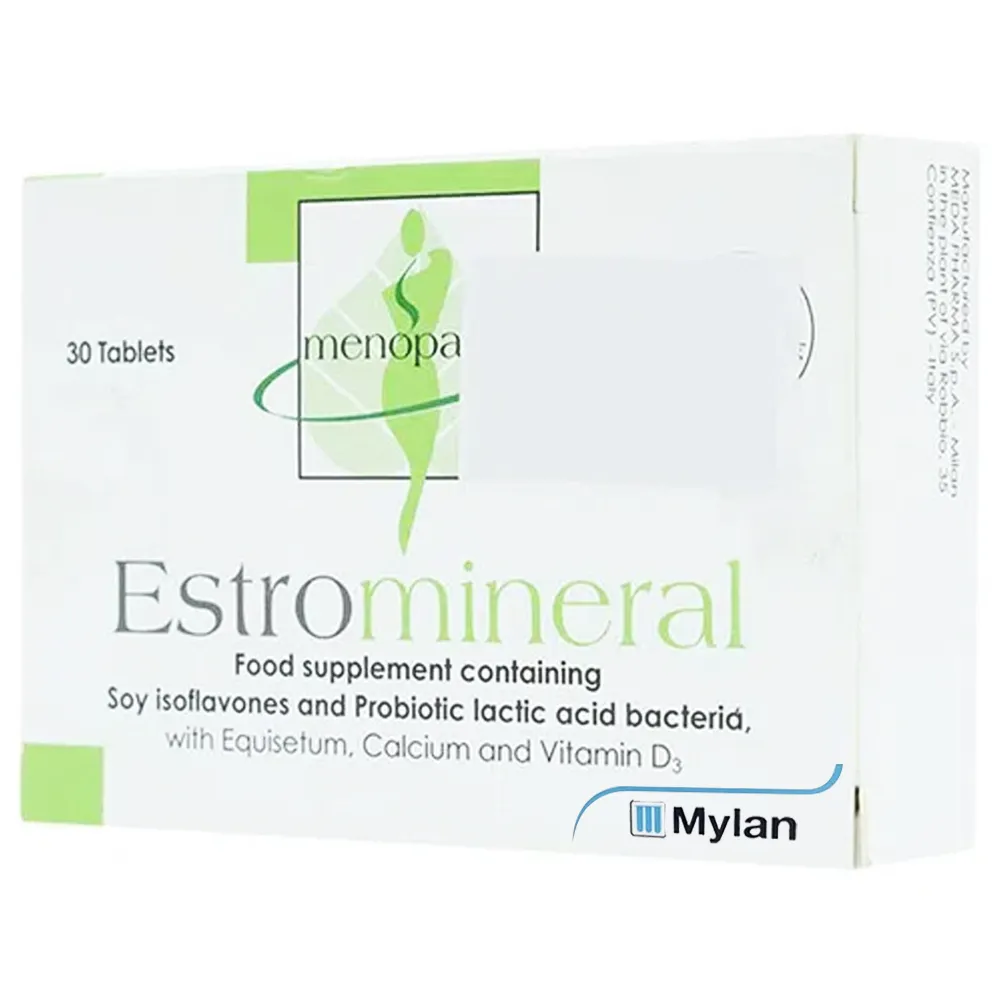 VIÊN UỐNG HỖ TRỢ TĂNG CƯỜNG NỘI TIẾT TỐ ESTROMINERAL MEDA PHARMA 3X10 6