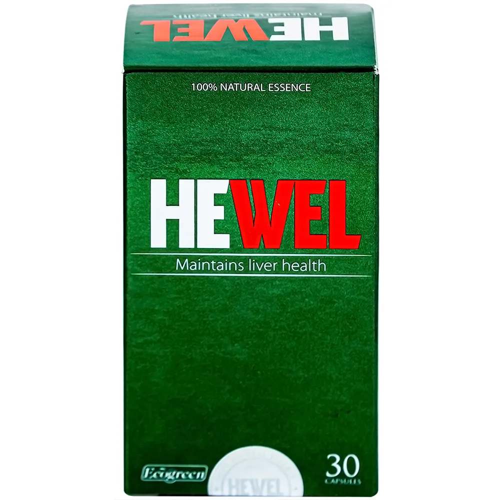 Viên uống Hewel (Hộp 30 viên) giúp hỗ trợ giải độc và bảo vệ tế bào gan 9