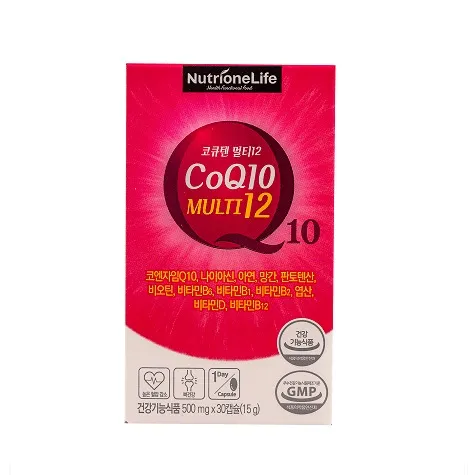Viên uống hỗ trợ tim mạch, chống lão hóa da NutrioneLife CoQ10 Multi 12 (30 viên)