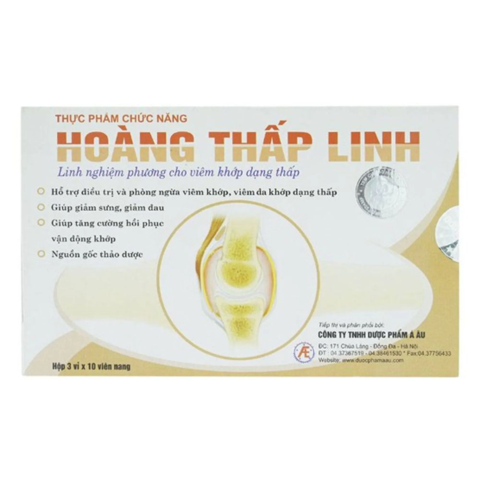 Viên uống Hoàng Thấp Linh – Hỗ trợ viêm khớp, giảm đau nhức 3