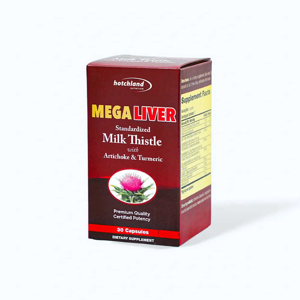 Viên uống Hotchland Mega Liver (Hộp 30 viên) giúp hỗ trợ chức năng gan 3