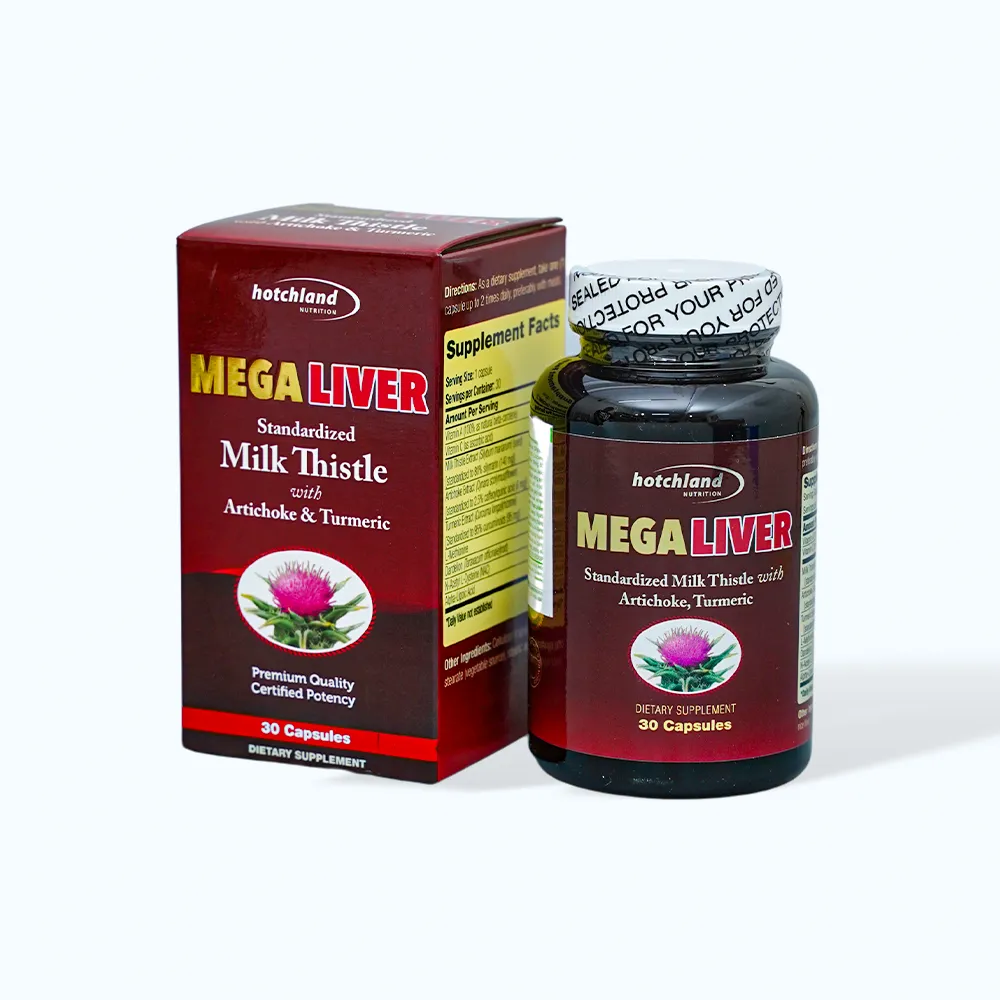 Viên uống Hotchland Mega Liver (Hộp 30 viên) giúp hỗ trợ chức năng gan 5