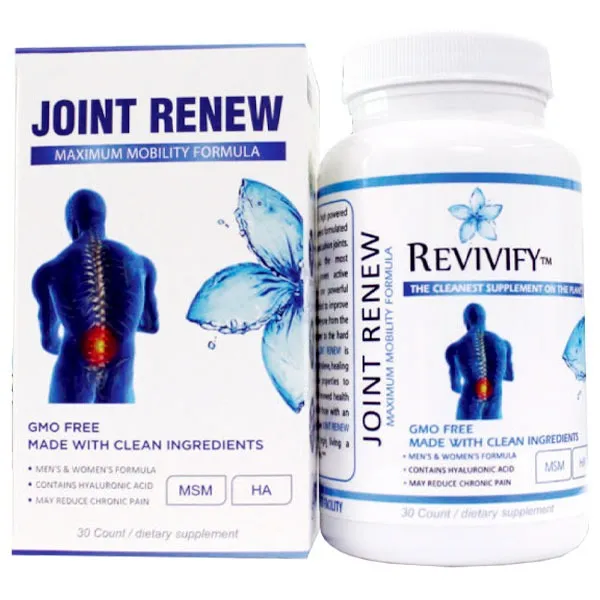 Viên uống Joint Renew hỗ trợ tăng tiết dịch khớp, hỗ trợ bôi trơn khớp (Hộp 60 viên)