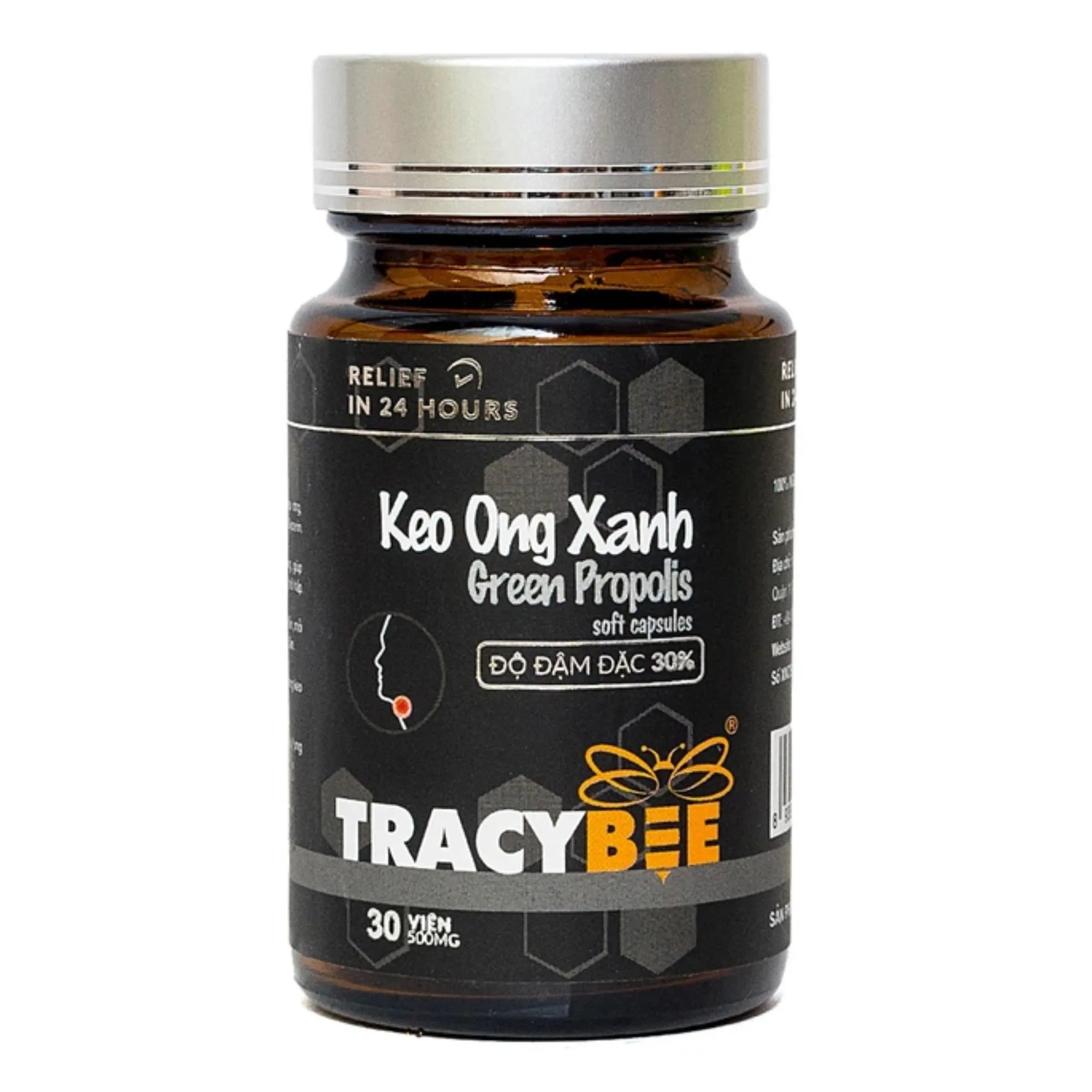 Keo Ong Xanh Brazil Tracybee Viên Mềm (60 viên)