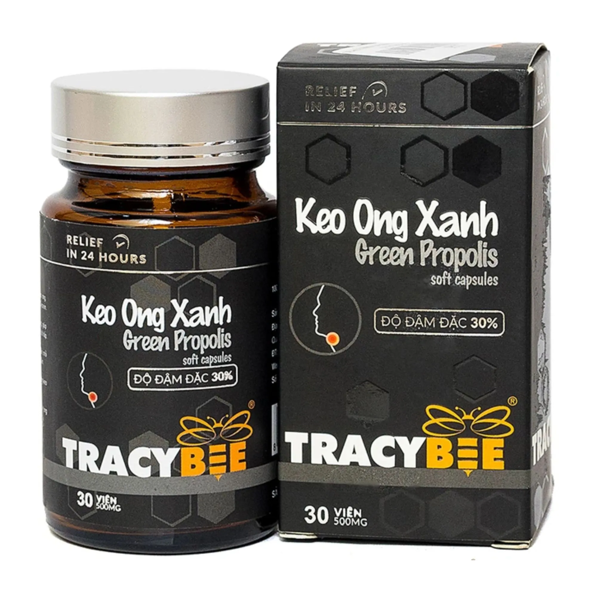 Keo Ong Xanh Brazil Tracybee Viên Mềm (60 viên) 4