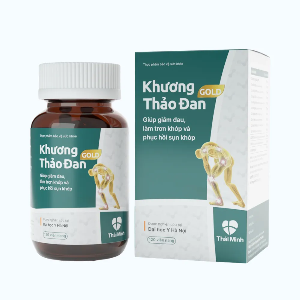 VIÊN UỐNG LÀM TRƠN KHỚP KHƯƠNG THẢO ĐAN GOLD 120V