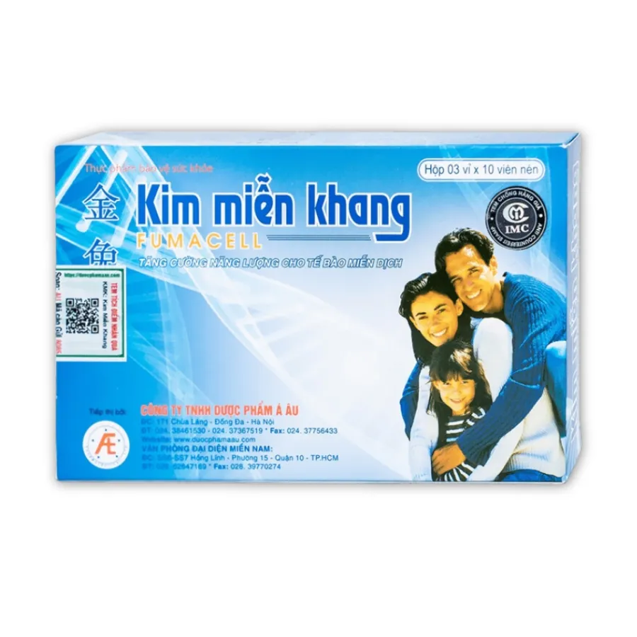 Thực phẩm bảo vệ sức khỏe Kim Miễn Khang (180 viên) 2